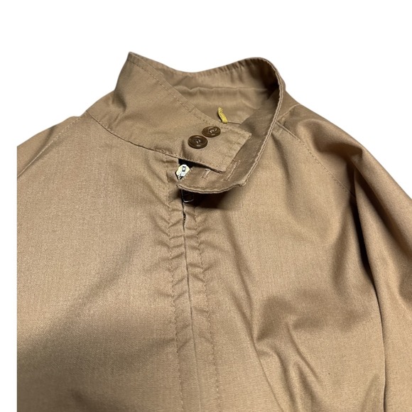 Vintage Campus Zipper Utility/Casual Jacket Mens Size M‎ Tan Winter Mid Weight - Picture 5 of 9